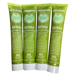 Naturtint Quinoa Multi Care Mask Hair Conditioner 1.69 oz Tube Lot of 4 NEW!